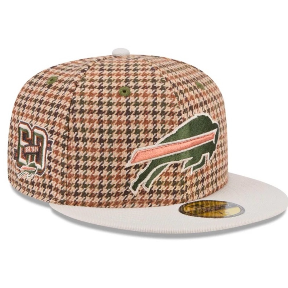 Buffalo Bills Houndstooth 59FIFYY fitted hat in 7 1/8.